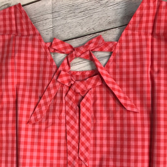 ❤️J. Crew Printed Peplum Tank❤️Double Bow Back❤️ - Picture 2 of 2